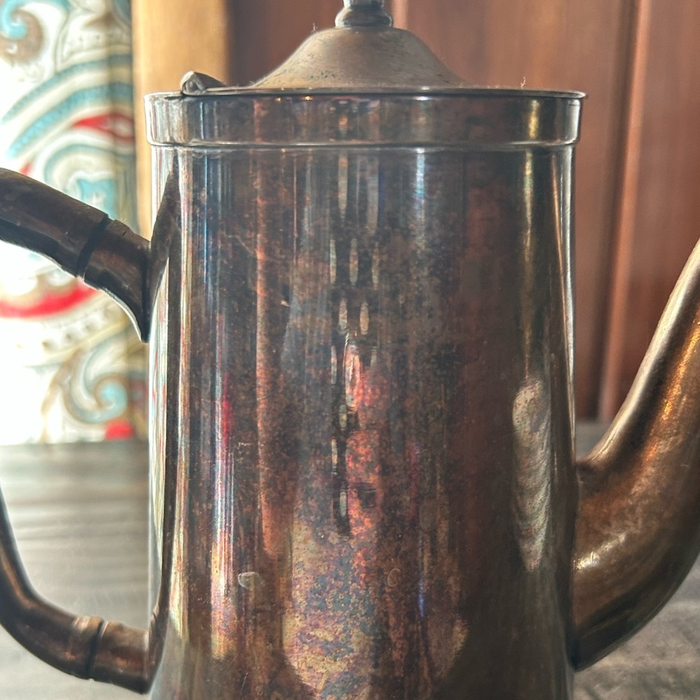 Vintage Grand silver company wearbrite nickel silver pitcher - Picture 4 of 9